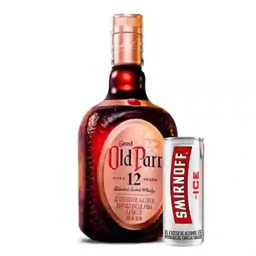 Old Parr Whisky 12 Years 700ml+ Smirnoff Ice Original Lata 250ml