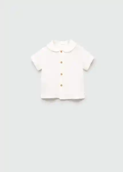 Camisa Hamlet Offwhite Talla 66 Niños Mango