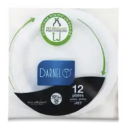 Darnel Plato Pet Blanco 26 cm