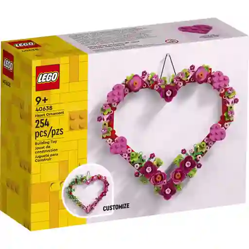 Set de Construcción Corazón Decorativo Lego