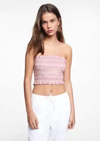 Top Elenat Rosa Pastel Talla 20 Niñas Mango