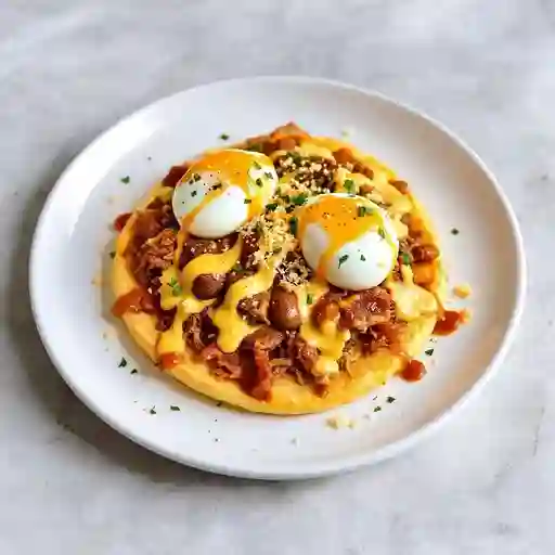 Arepa corralito pork