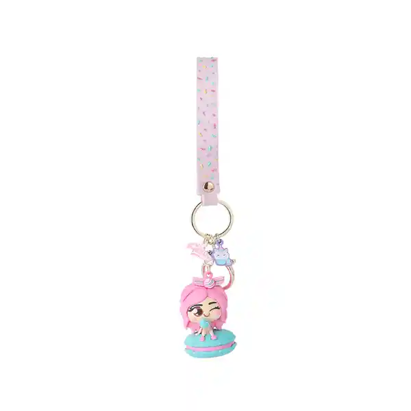 Llavero 3D Macaron Mis Pastelitos Miniso