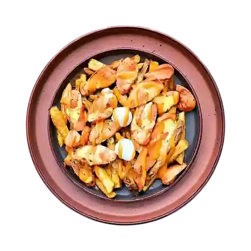 Salchipapa Sencilla