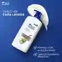 Shampoo Head Shoulders Dermo Sensitive Extractos de Sabila / Aloe Control Caspa Champu Head and Shoulders 1000 ml