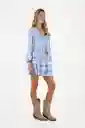 Camisa Libertad Azul Talla 02 M