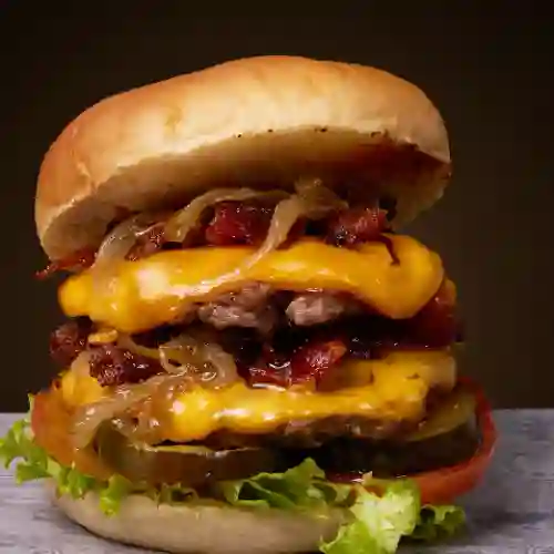 Hamburguesa Reburguesa Doble Carne