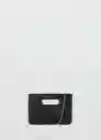 Bolso P Holbox Negro Talla 99 Mujer Mango