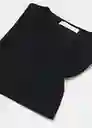 Top Gossip-W Negro Talla M Mujer Mango