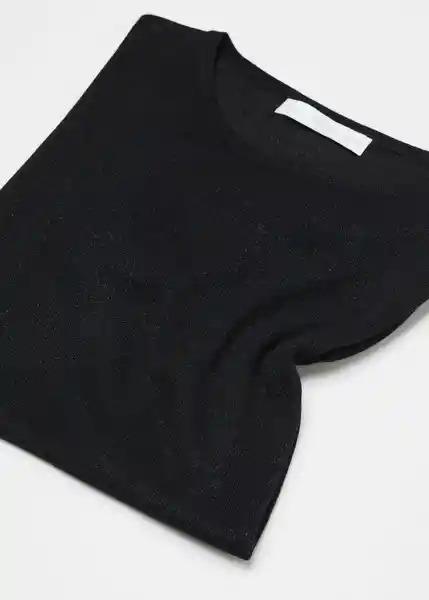 Top Gossip-W Negro Talla M Mujer Mango