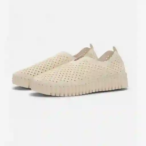 Ilse Jacobsen Tenis Planos Tulip Milk Creme 37