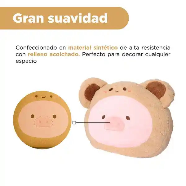 Peluche Cerdita Oso Serie Lulu The Piggy Miniso