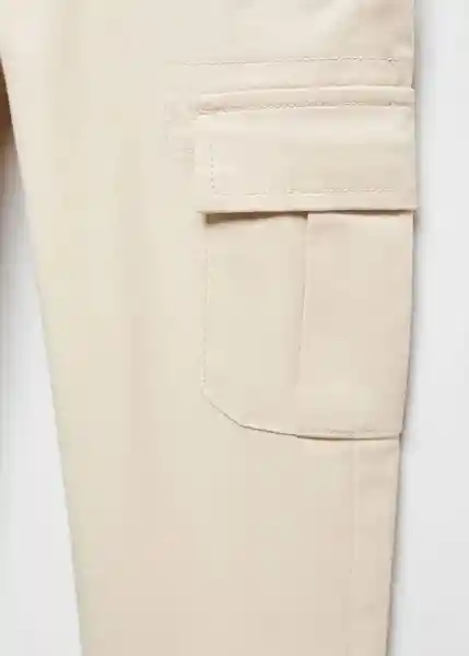 Pantalón Cargo Niños Hielo Talla 11 Mango