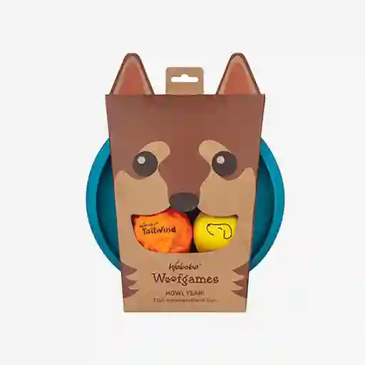 Waboba Set Juguetes Para Perro 3 en 1