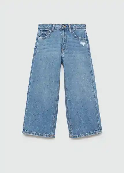 Jean Culotte7 Tejano Medio Talla 12 Niñas Mango