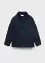 Abrigo Anorak Husky Navy Talla 08 Niños Mango