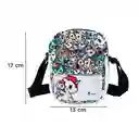 Bolso Crossbody Multiprint Serie Tokidoki Negro Miniso