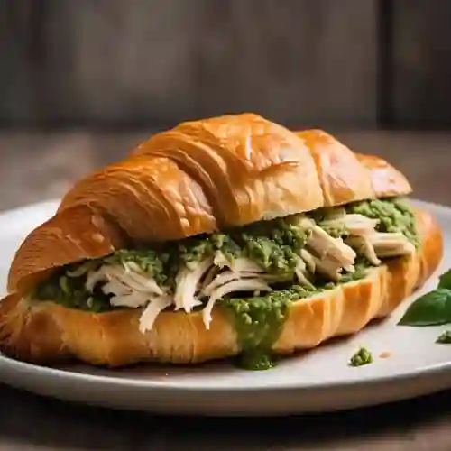 Croissant de Pollo y Pesto