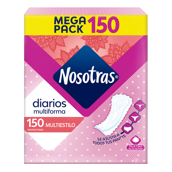 Nosotras Protectores Diarios Multiestilo x150 150 und