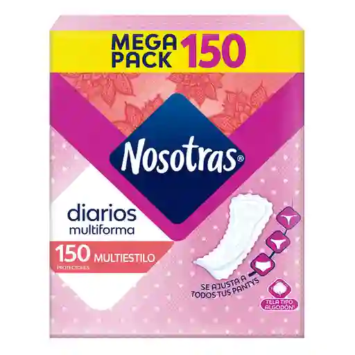 Nosotras  Protectores Diarios Multiestilo