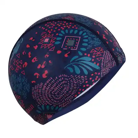 Nabaiji Gorro Natación Revestido Silicona Estampado Talla L