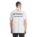 Adidas Camiseta Polo F1 Mercedes Lifestyle Hombre Blanco Talla L