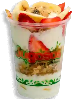 Parfait fresa banano