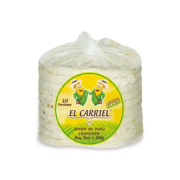 El Carriel Arepa Oblea Blanca