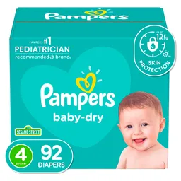 Pampers Pañal Baby-Dry Etapa 4