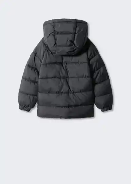 Abrigo Anorak America5 Antracita Talla 12 Niños Mango