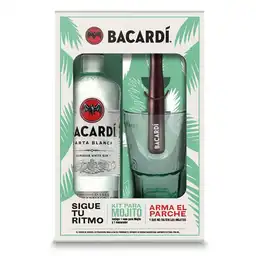 Bacardi Ron Superior + Kit Mojito