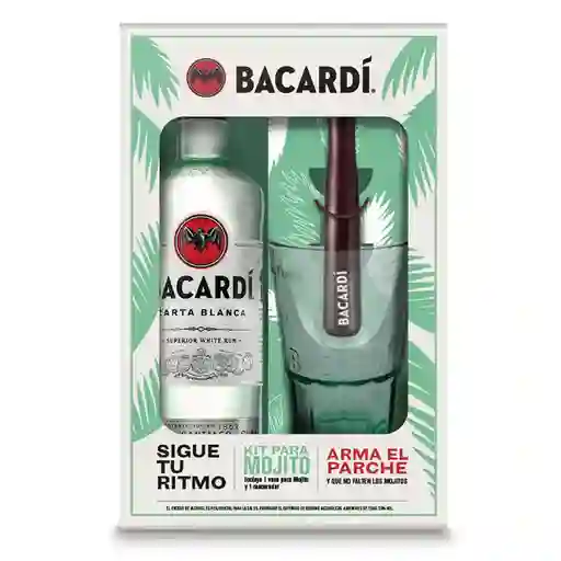 Bacardi Ron Superior + Kit Mojito
