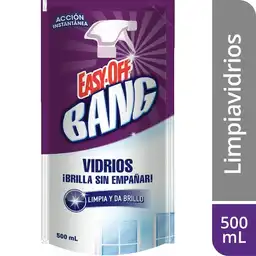 Easy Off Bang Limpia Vidrios de Cristal Regular