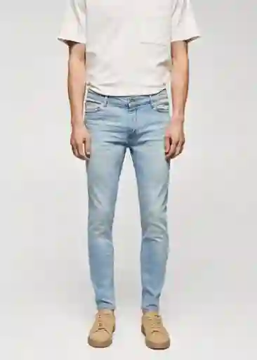 Jean Jude Tejano Claro Talla 40 Hombre Mango