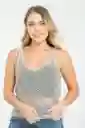Blusa Tejida Color Verde Marino Talla XS Ragged