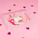 Cuaderno Pink Romance Argollado Serie Mini Family Rosa Miniso