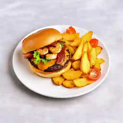 Hamburguesa Maria Paella