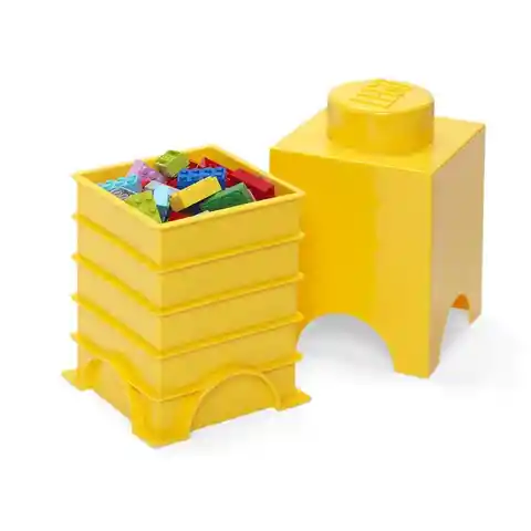 Room Copenhagen Organizador 1 Lego Amarillo