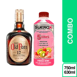 Combo Old Parr 12 750 mL + Suerox Fresa- Kiwi