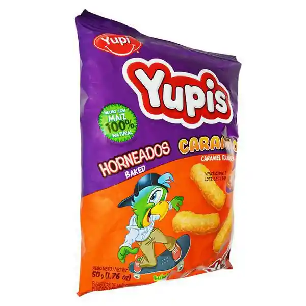 Yupi Pasabocas Horneados Sabor a Caramelo