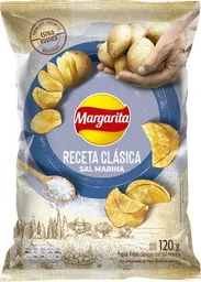 Margarita Papas Receta Clásica con Sal