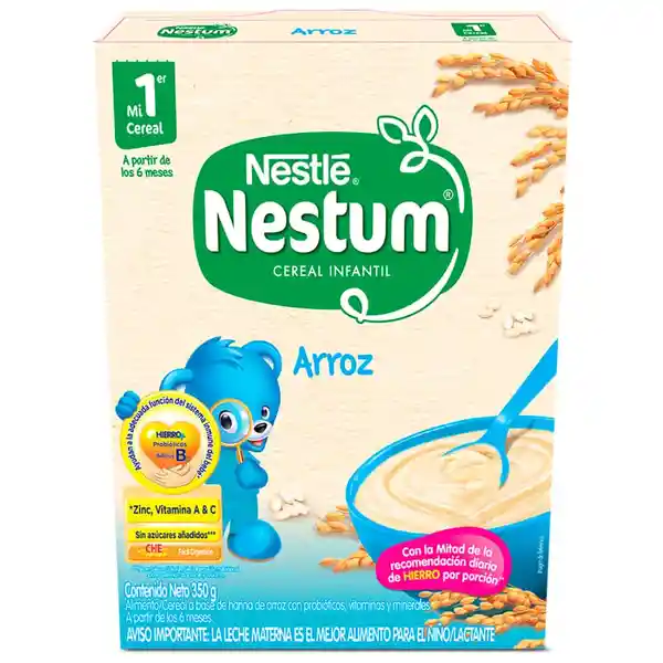 Nestum Cereal infantil Arroz