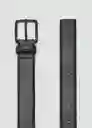 Cinturón Blacky Negro Talla 80 Hombre Mango