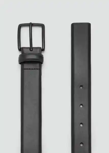 Cinturón Blacky Negro Talla 80 Hombre Mango