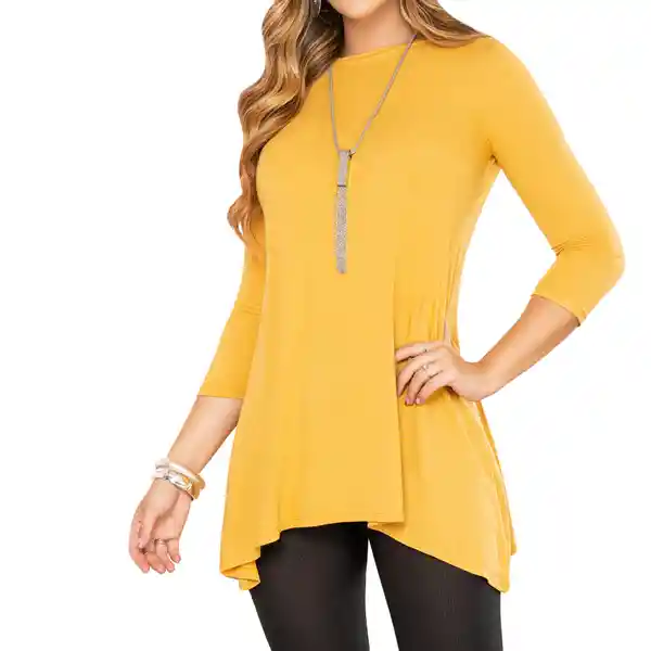 Croydon Vestido Claitin Amarillo Mujer Amarillo Talla S