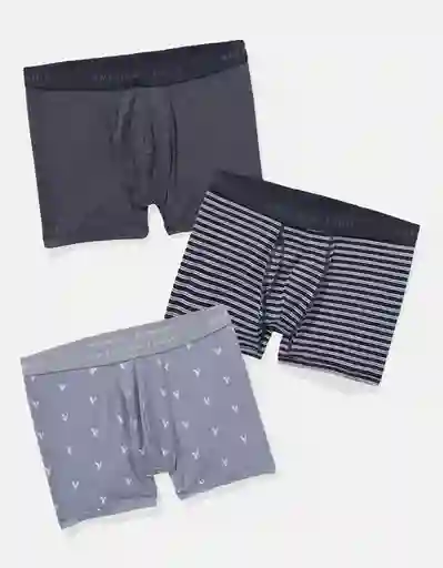 Bóxer Hombre Multicolor Talla: X-SMALL 4138900 American Eagle