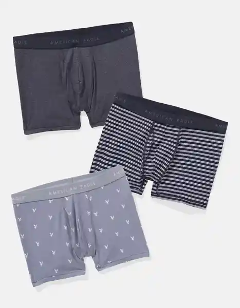Bóxer Hombre Multicolor Talla: X-SMALL 4138900 American Eagle