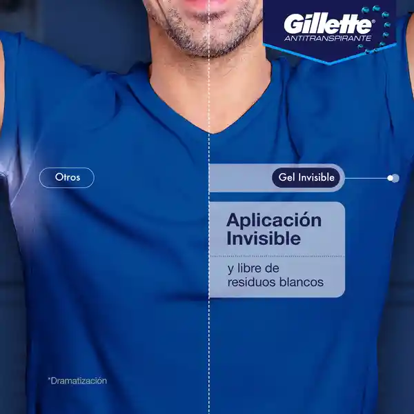 Gel Antitranspirante Gillette Active Fresh Cool Wave 82 g