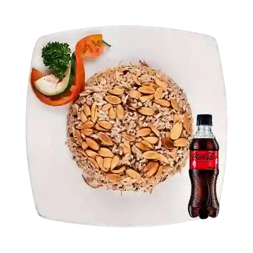 Combo Arroz de Almendras + Coca Cola Sin Azúcar 400 ml