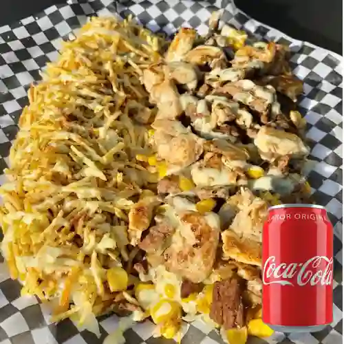 Combo Chuzo Desgranado Mixto +Cocacola Orig 250 ml